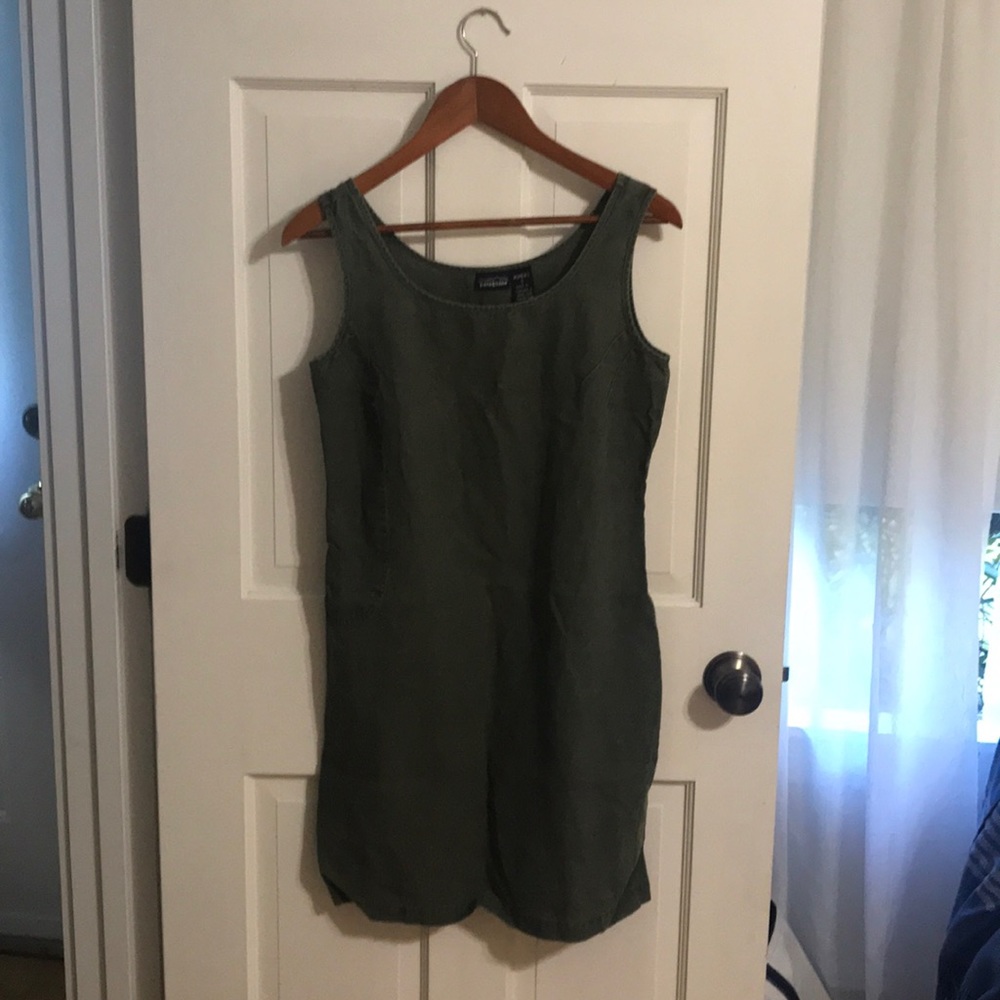 Vintage forest green Patagonia dress